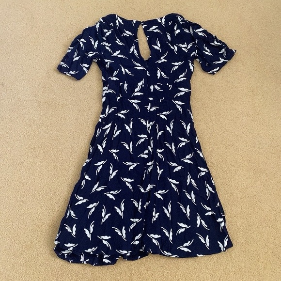 Maeve Navy Butterfly Sweetheart Dress - Picture 3 of 3